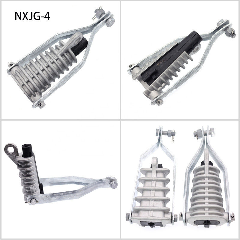 Wedge Strain Clamps Untuk Isolasi Kabel Overhead Line Tension Anchoring