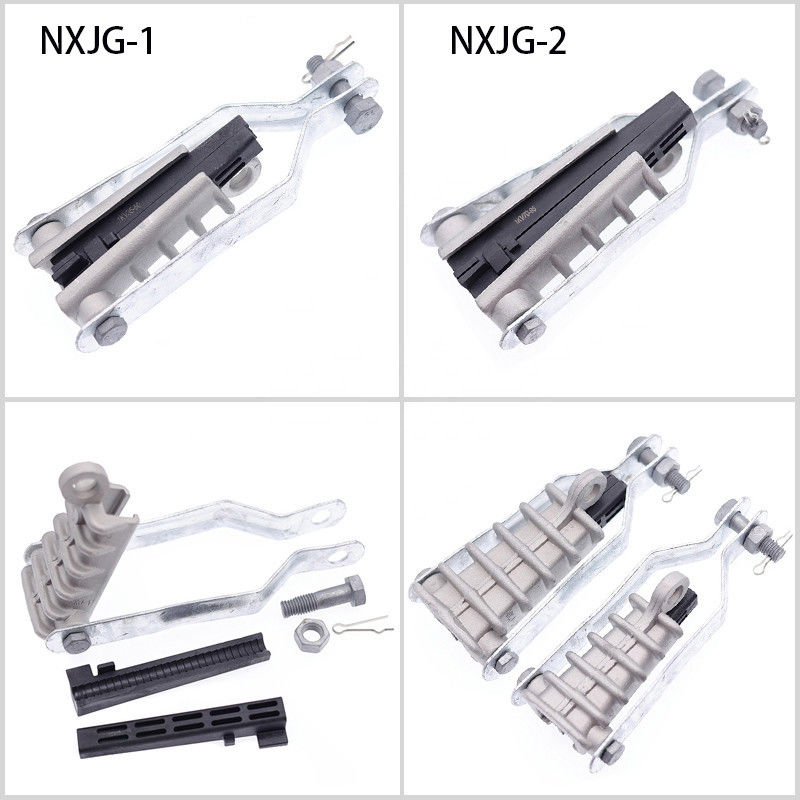 Wedge Strain Clamps Untuk Isolasi Kabel Overhead Line Tension Anchoring