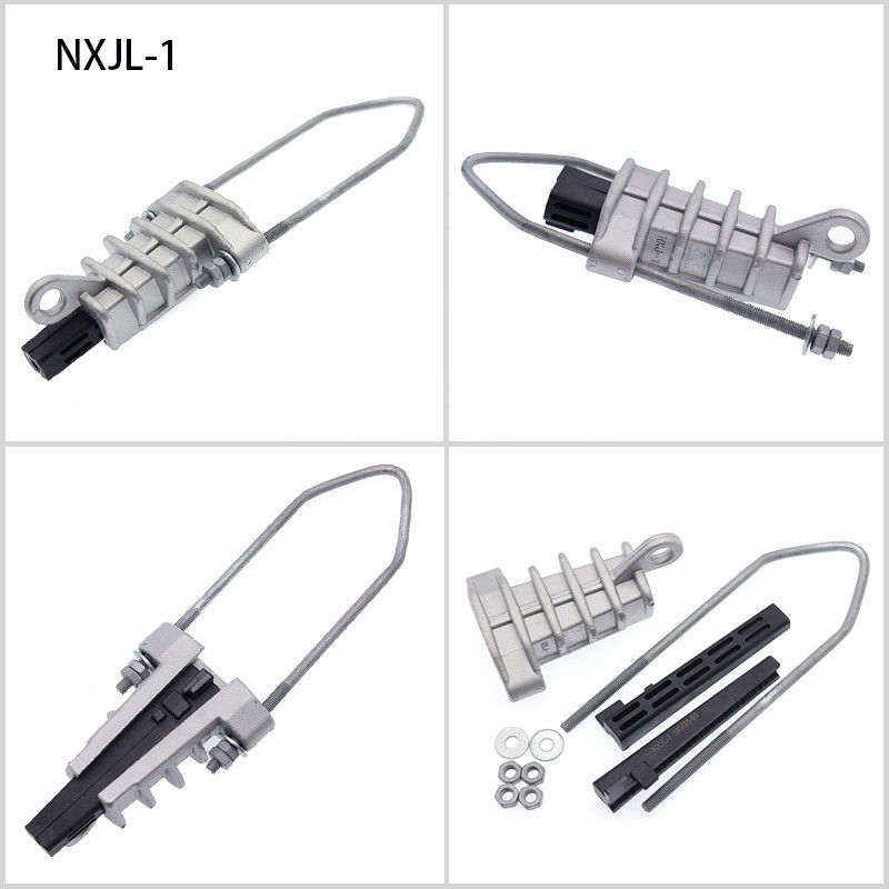Wedge Strain Clamps Untuk Isolasi Kabel Overhead Line Tension Anchoring