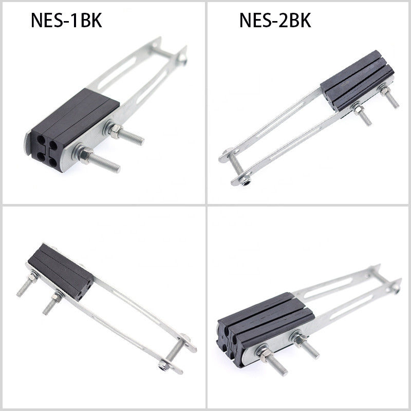 Dua Inti Berkelompok Strain Clamp Clustered Insulated Tension Collecting Anchor