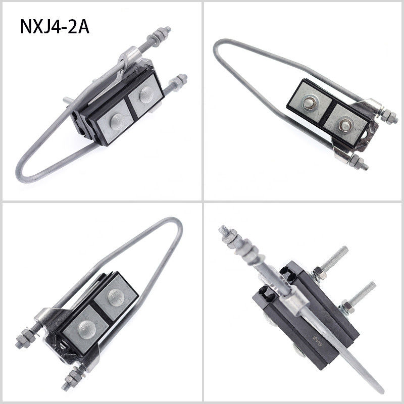Dua Inti Berkelompok Strain Clamp Clustered Insulated Tension Collecting Anchor