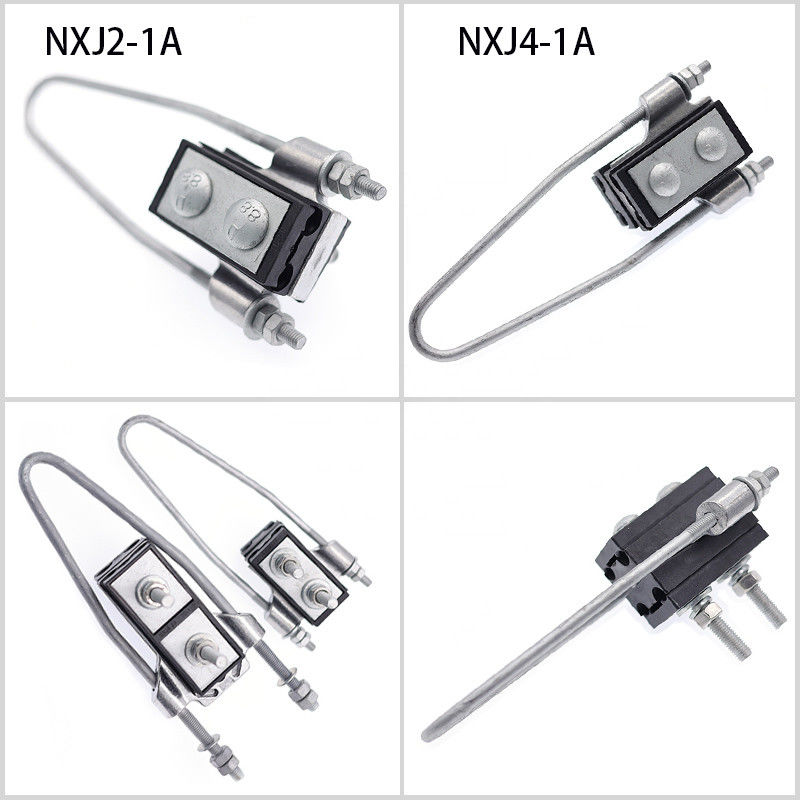 Dua Inti Berkelompok Strain Clamp Clustered Insulated Tension Collecting Anchor