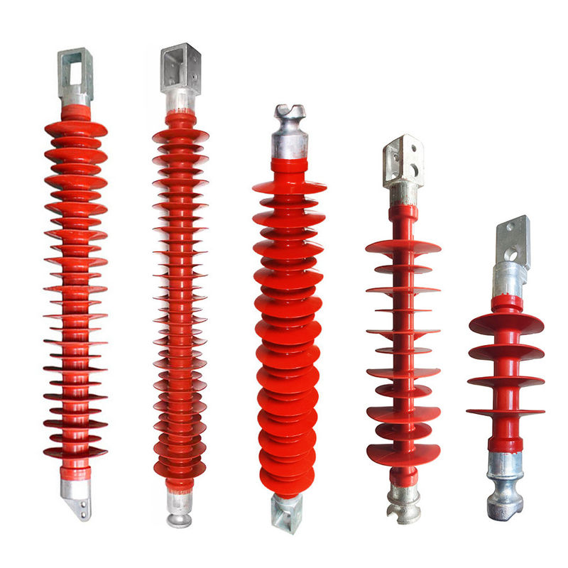 Aksesoris Tiang HV Cross Arm Composite Insulator Tegangan Tinggi