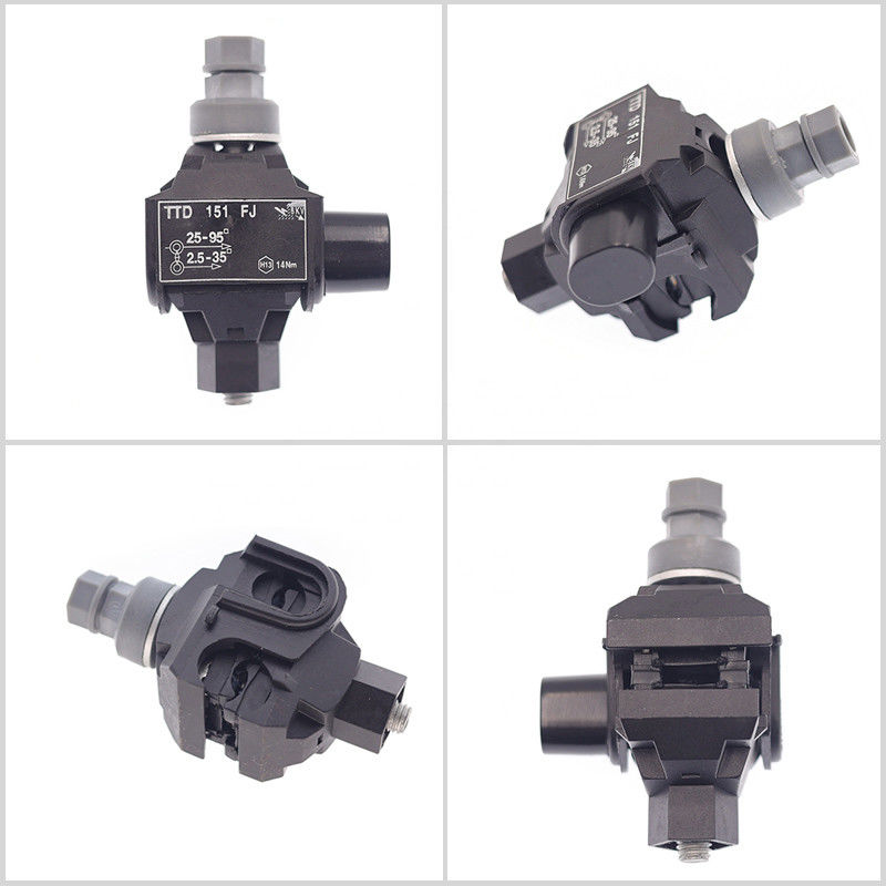 TTD Series Electrical Piercing Clamp Cable Konektor Isolasi Tahan Api