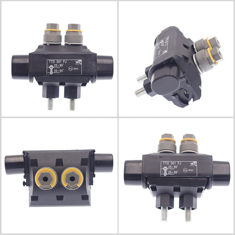 TTD Series Electrical Piercing Clamp Cable Konektor Isolasi Tahan Api