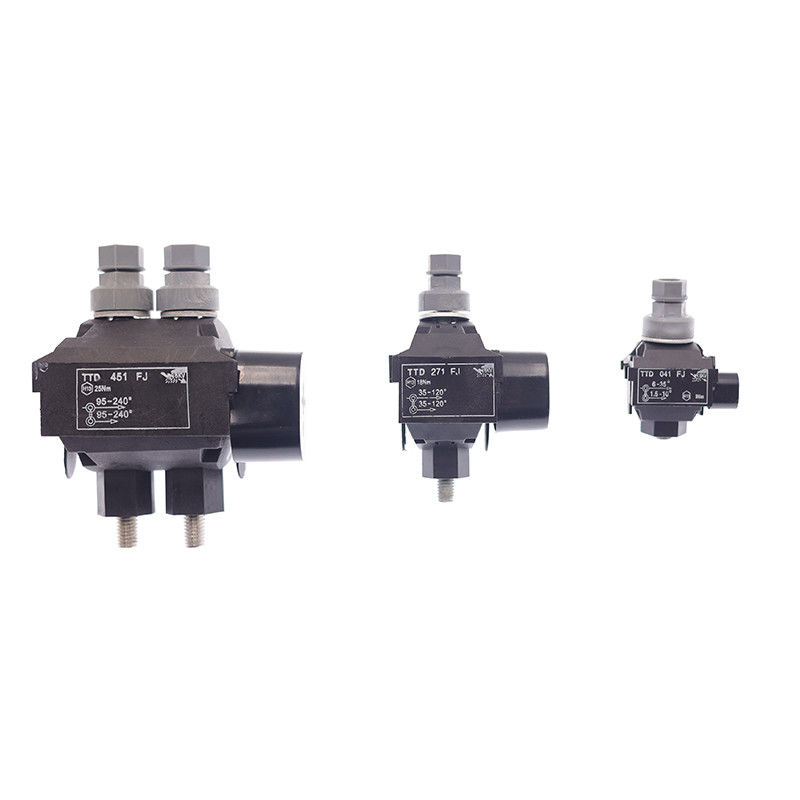 TTD Series Electrical Piercing Clamp Cable Konektor Isolasi Tahan Api