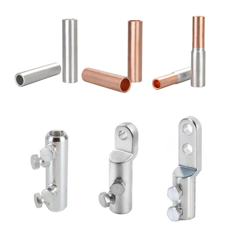 Kabel Terminal Baut Menghubungkan Tube Lug Aluminium Alloy