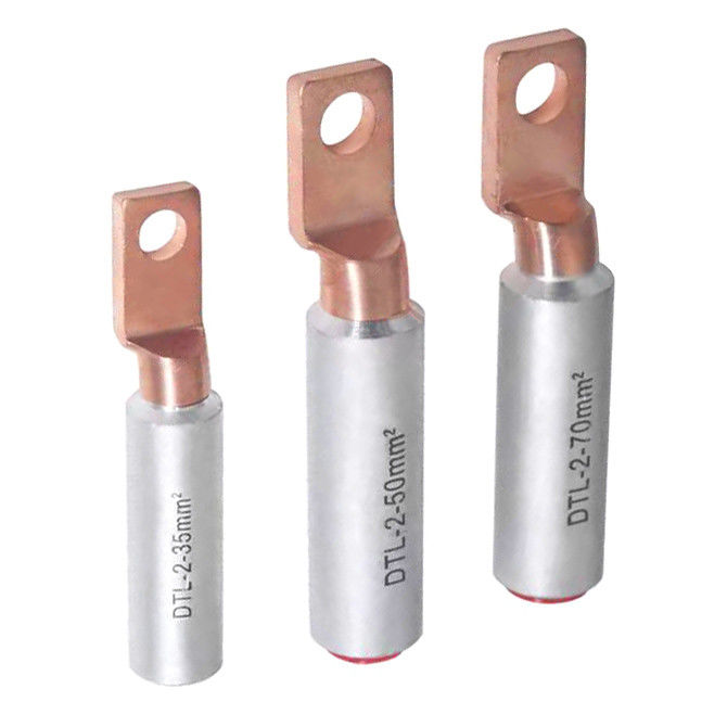 Terminal Jenis Pin Crimp Ditempa Lugs Ferrules Kabel Bimetal Tembaga