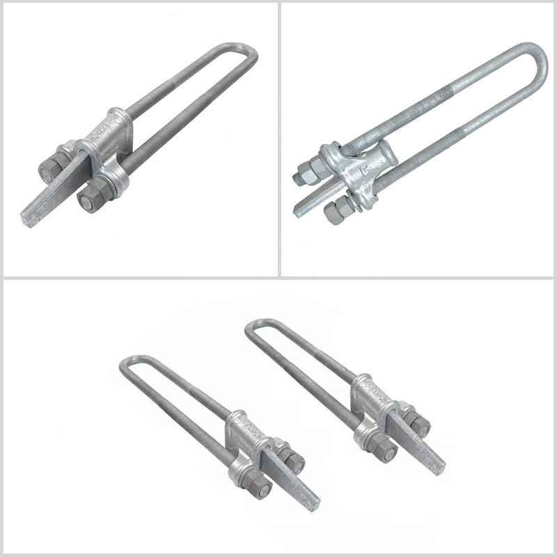NUT Adjustable Wedge Pulling Line Strain Clamp Compression Cable Konduktor