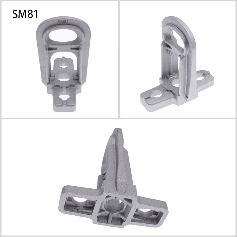 Steel Iron Anchoring Universal Pole Bracket Optical Aluminium Alloy Mounting