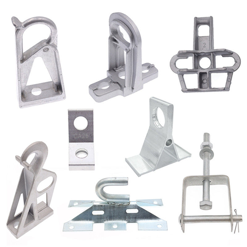 Steel Iron Anchoring Universal Pole Bracket Optical Aluminium Alloy Mounting