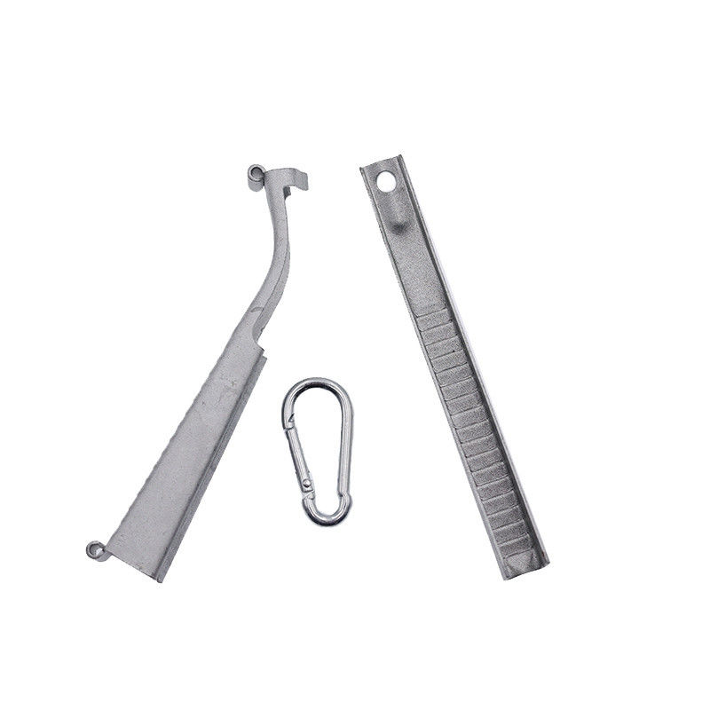Fiber Optik Drop Wire Cable Clamp FTTH Adjustable Telecom Flat