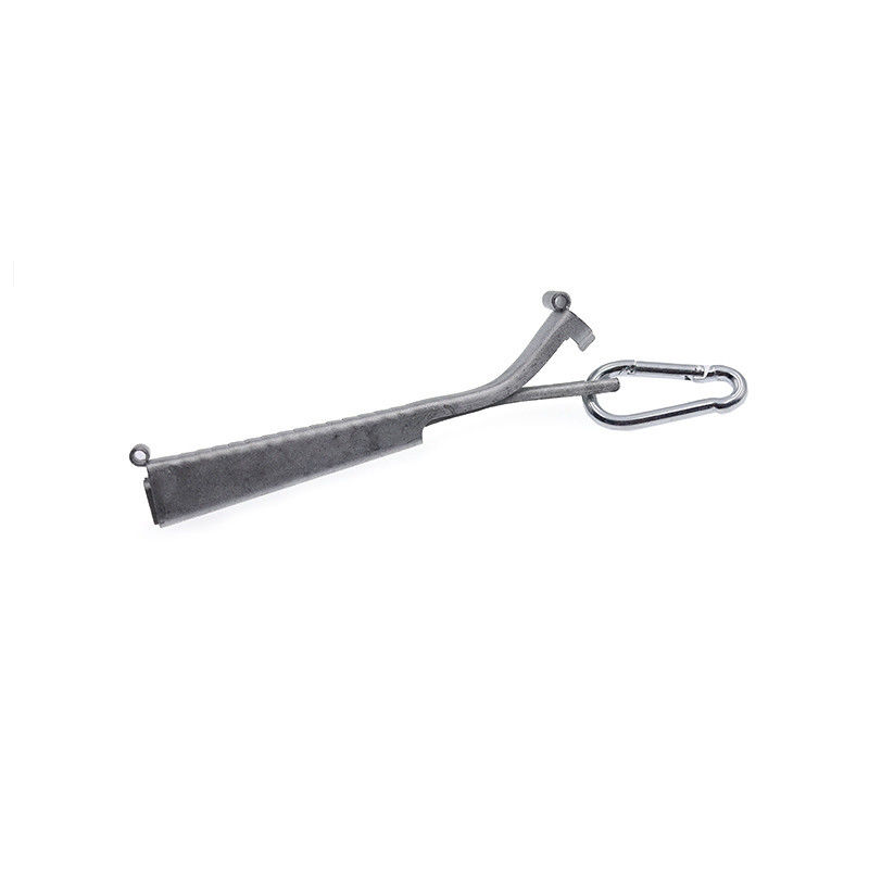 Fiber Optik Drop Wire Cable Clamp FTTH Adjustable Telecom Flat