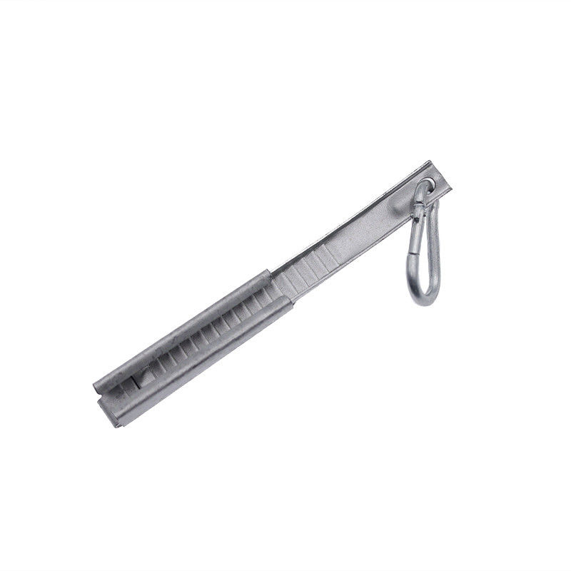 Fiber Optik Drop Wire Cable Clamp FTTH Adjustable Telecom Flat