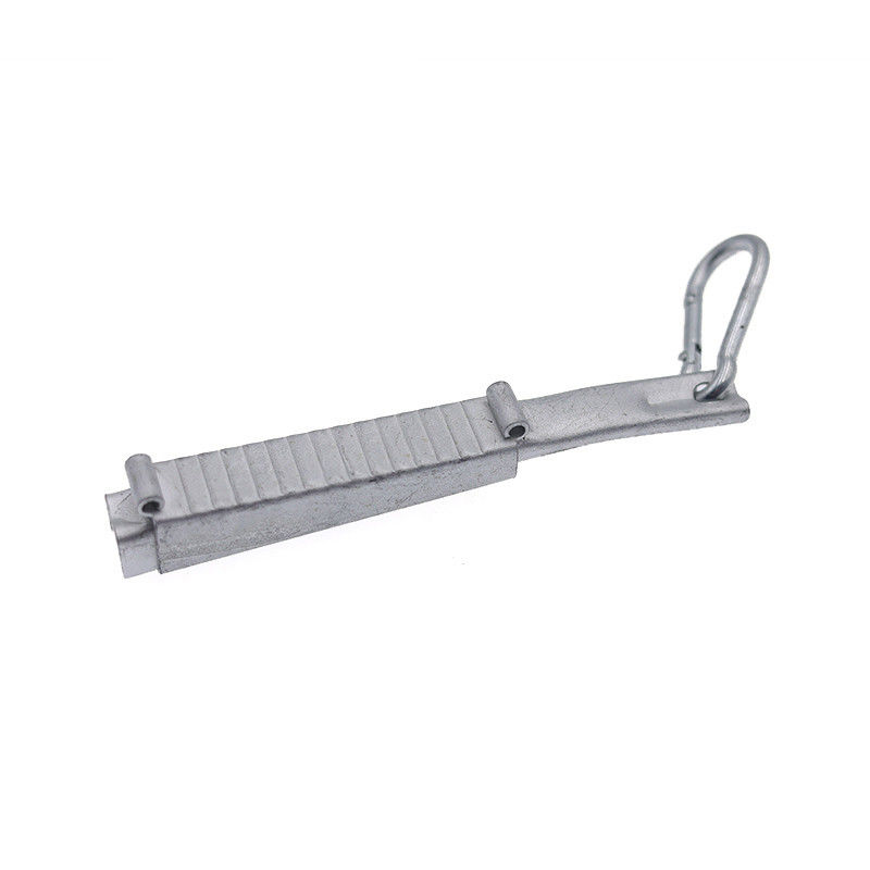 Fiber Optik Drop Wire Cable Clamp FTTH Adjustable Telecom Flat