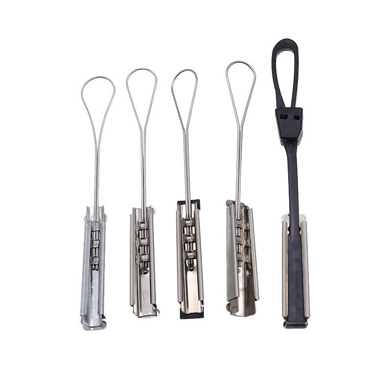 ODWAC Series FTTH Cable Suspension Clamp Ketegangan Kawat Baja Stainless