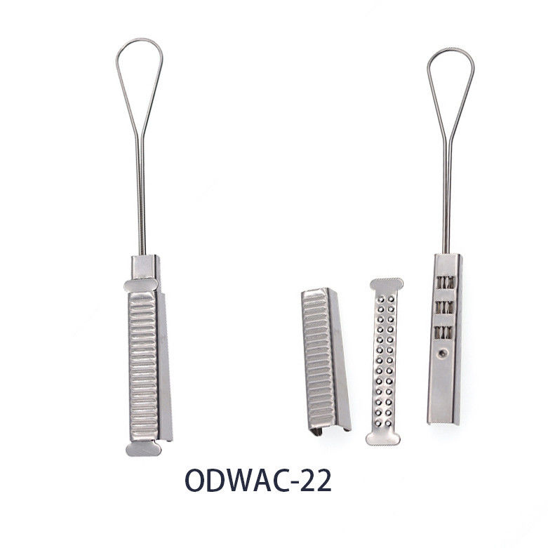 ODWAC Series FTTH Cable Suspension Clamp Ketegangan Kawat Baja Stainless