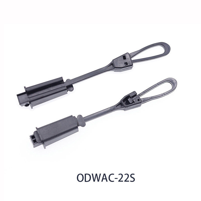 ODWAC Series FTTH Cable Suspension Clamp Ketegangan Kawat Baja Stainless