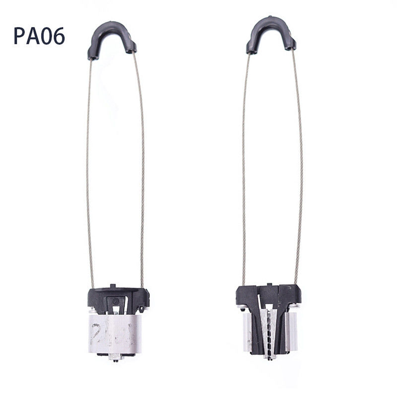 Kabel Logam Kekuatan Tinggi Optic Tension Clamp Dead End Anchoring Wedge Clamp Fiber