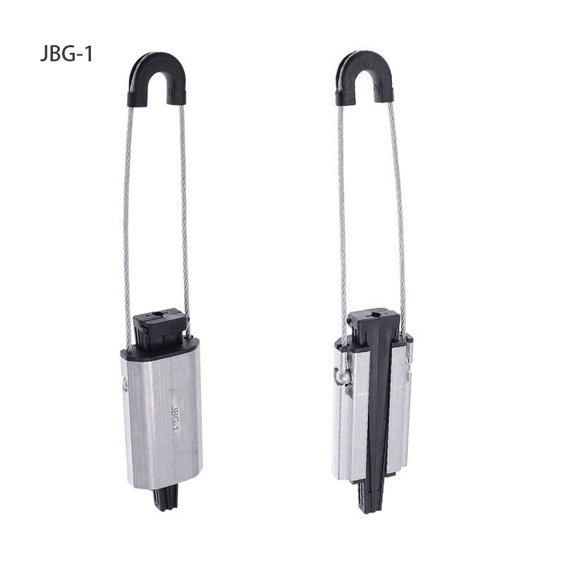 Kabel Logam Kekuatan Tinggi Optic Tension Clamp Dead End Anchoring Wedge Clamp Fiber