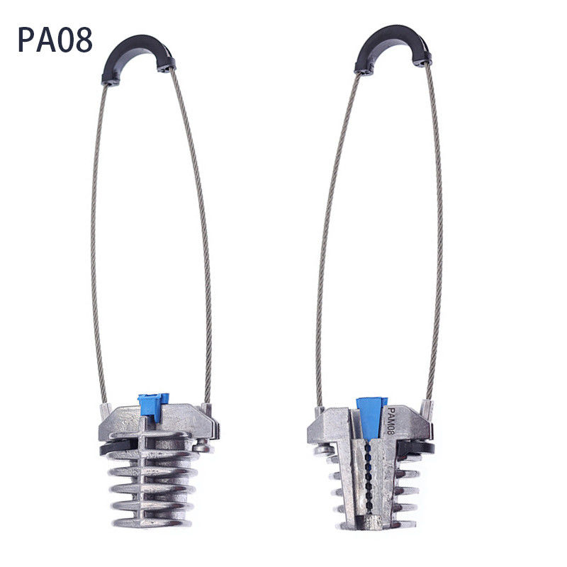 Kabel Logam Kekuatan Tinggi Optic Tension Clamp Dead End Anchoring Wedge Clamp Fiber