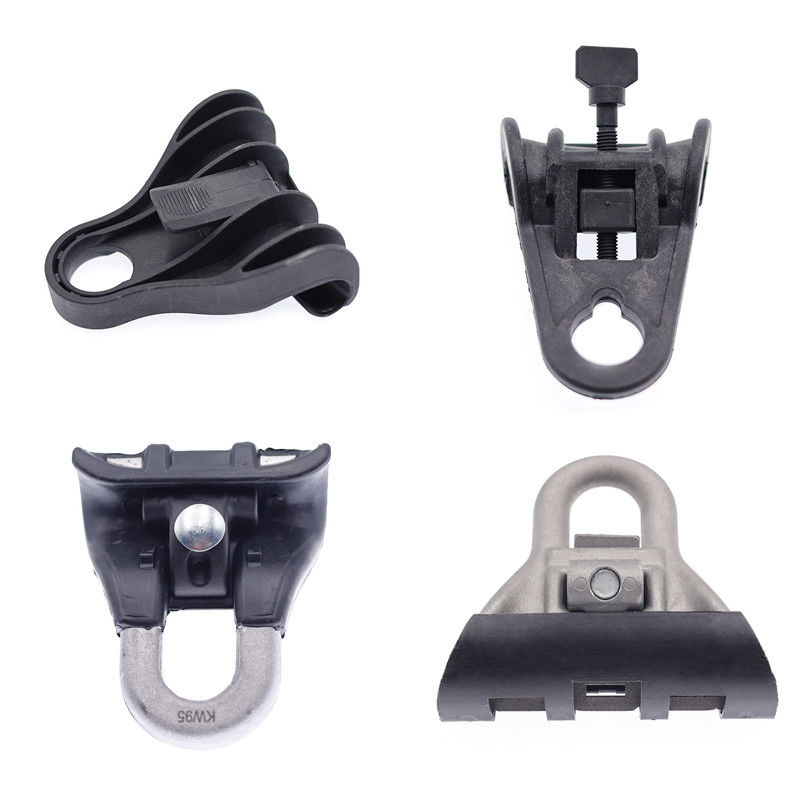 Kabel Suspensi Clamp Plastik Dead End Anchor PA66 Aluminium