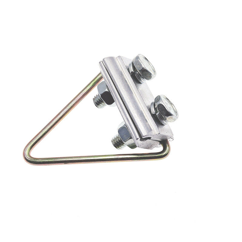 Gambar Optik OPGW 8 Penjepit Suspensi Kabel Dengan Messenger Baja