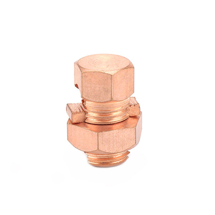 Impor Kabel Konektor Baut Tembaga Clamp Power Line Link Fitting