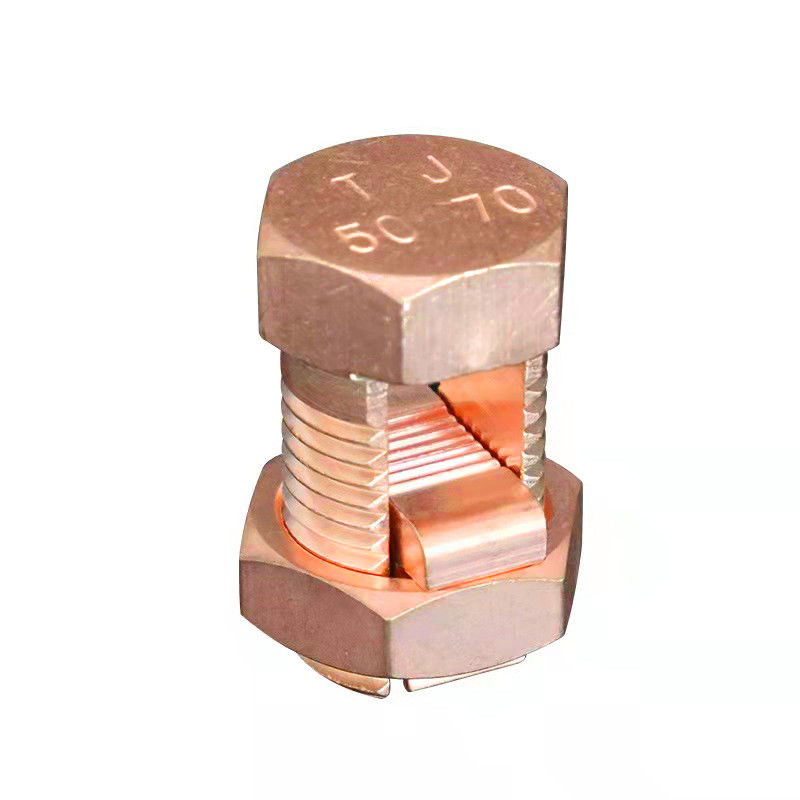 Impor Kabel Konektor Baut Tembaga Clamp Power Line Link Fitting