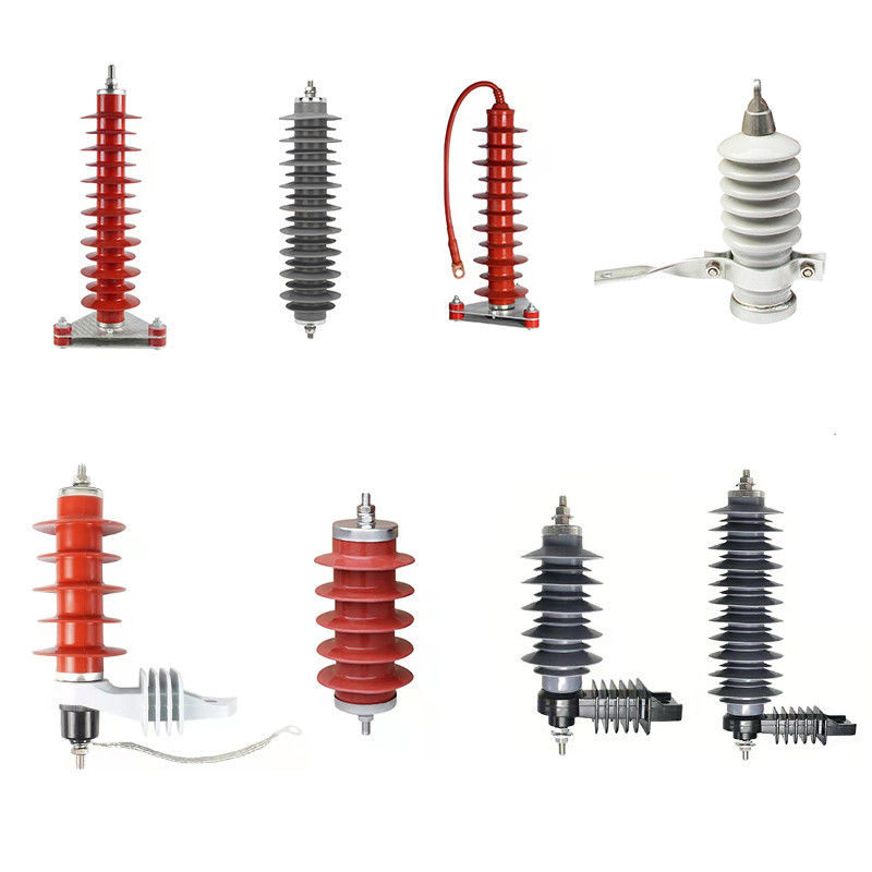 Komposit Zinc Oxide Arrester Series High Voltage Polymer Type Lightning