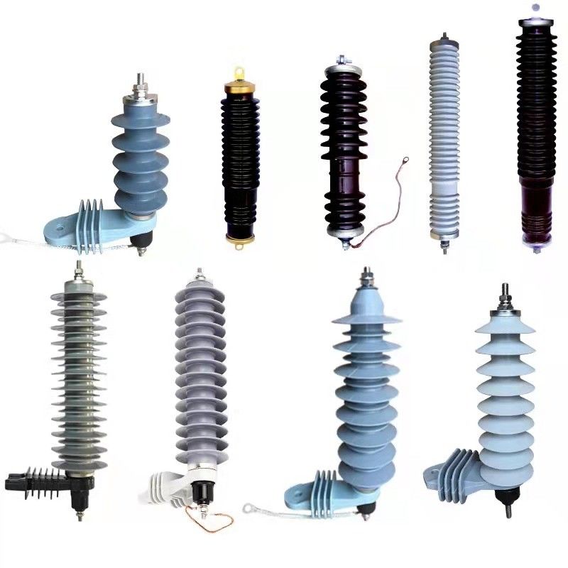 Komposit Zinc Oxide Arrester Series High Voltage Polymer Type Lightning
