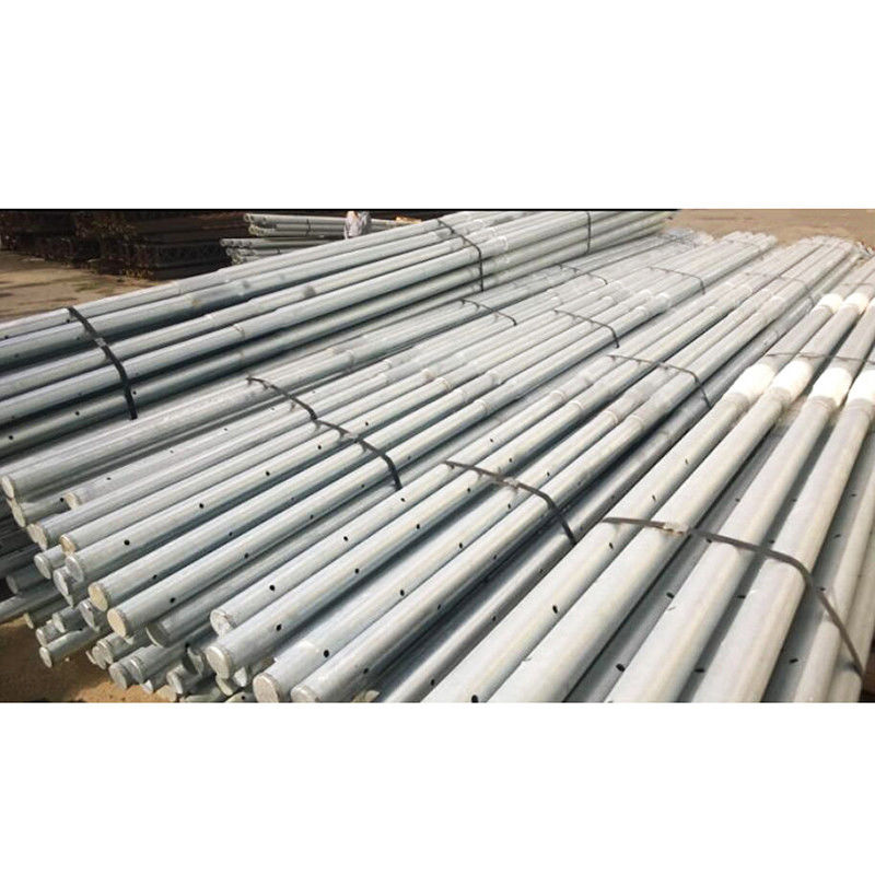 Tiang Tubular Baja Swaged 16M Hot Dip Untuk Tenaga Listrik